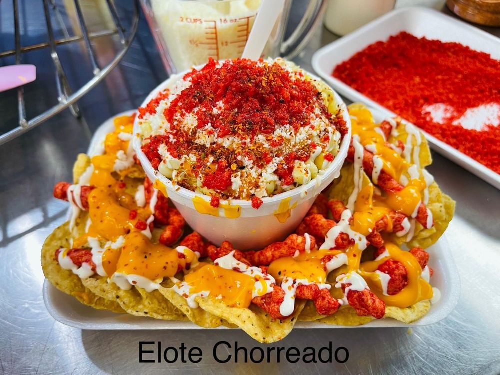 Elote Chorreado